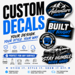 Large Vinyl Decals